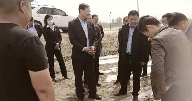自治区农刊行党委书记、行长杜彦坤一行调研公司种植基地